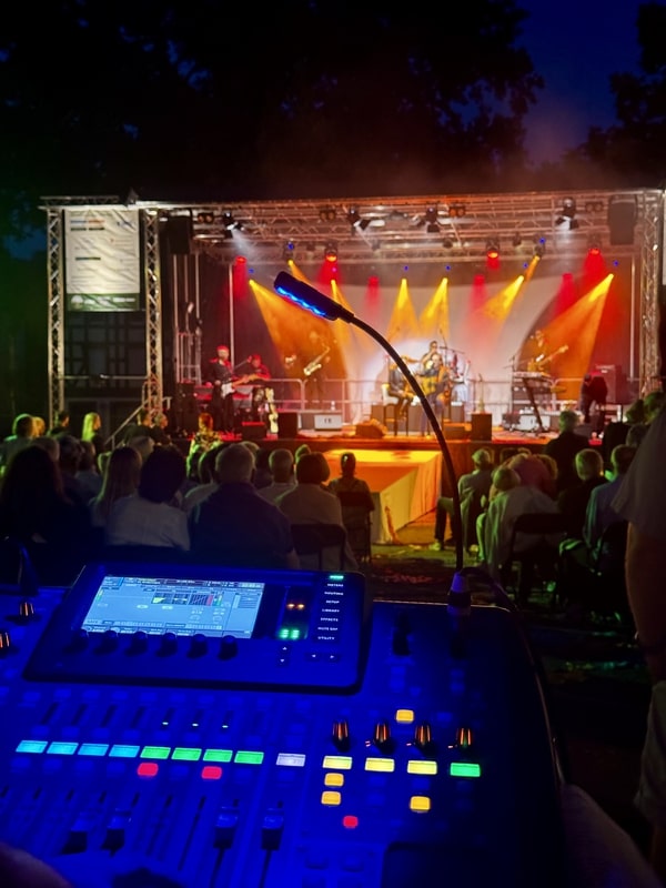 Konzert Setup LSM Eventtechnik